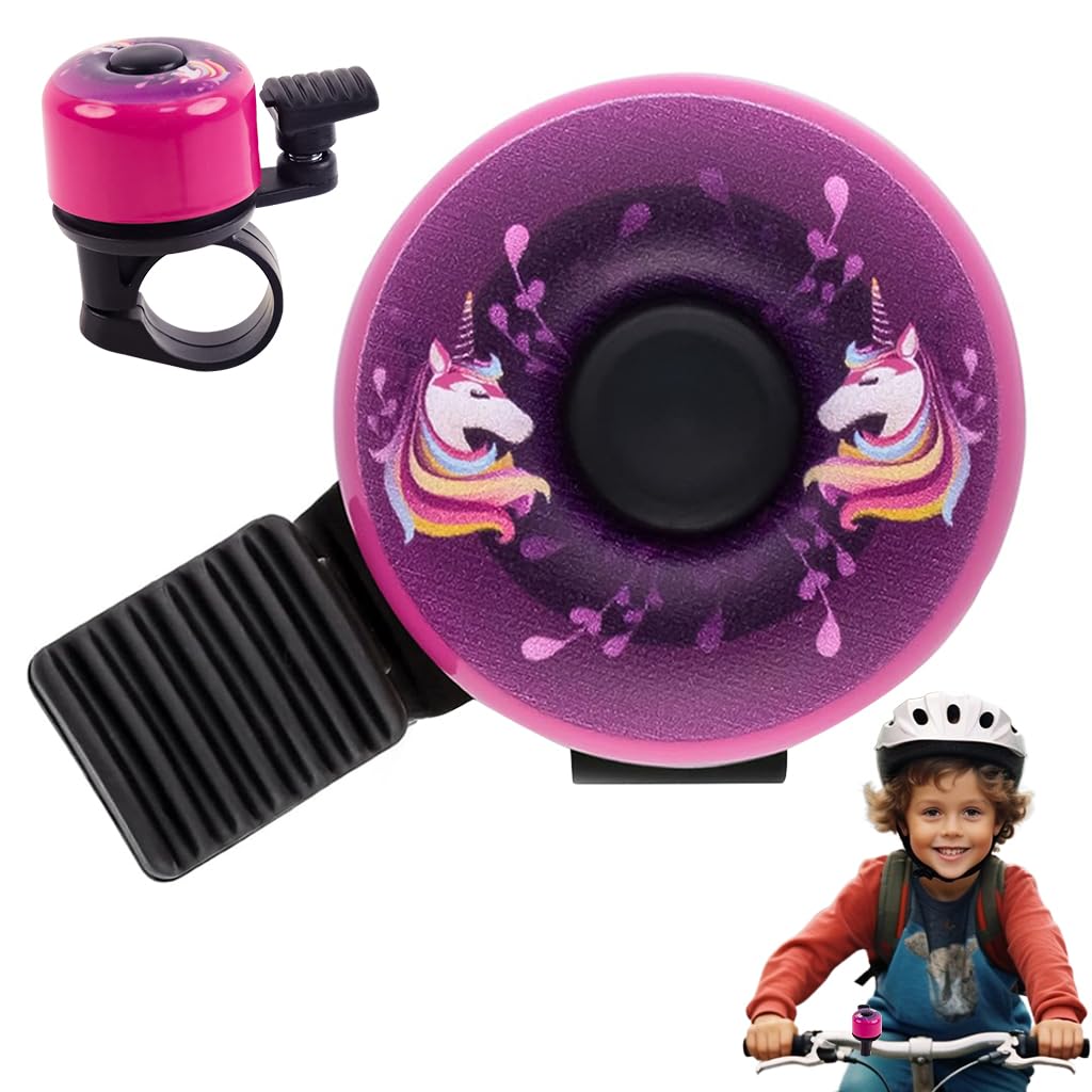Proberos Kids Bicycle Bell Unicorn Cartoon Bicycle Bell Screw Mounted Kids Bicycle Bell High Decibel Bicycle Bell Warning Bell Proberos Kids Bicycle Bell Unicorn Cartoon Bicycle Bell Screw Mounted Kids Bicycle Bell High Decibel Bicycle Bell Warning Bell